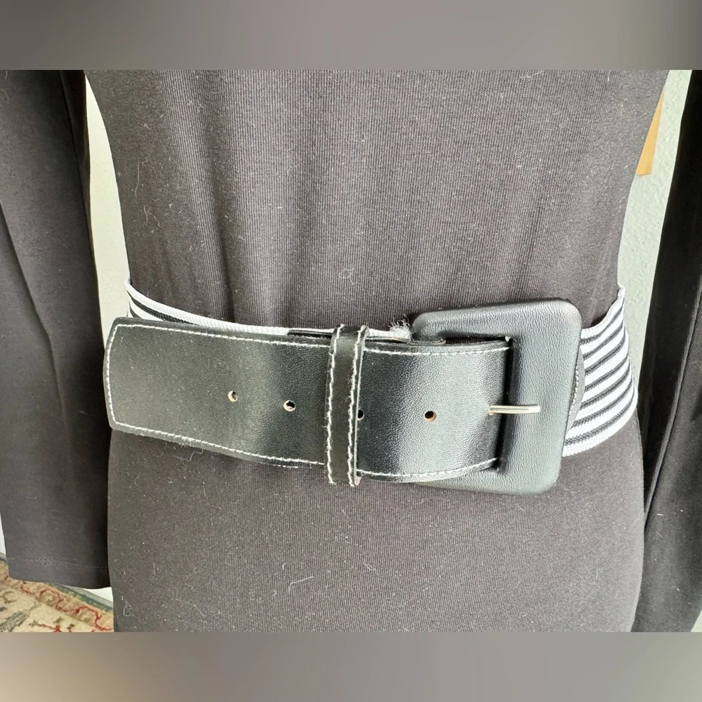 Infinity Vintage Striped Stretch Belt